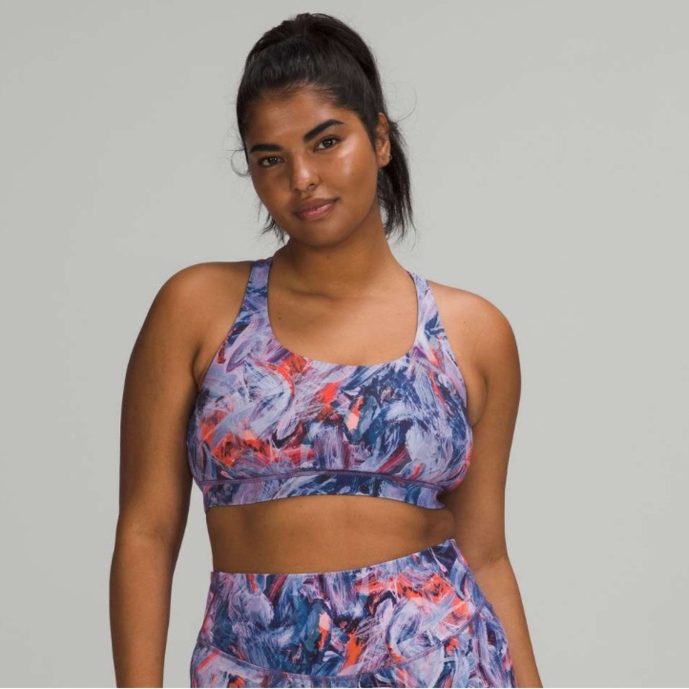 Lululemon Energy Bra Medium Support (B–D Cups)
Atmospheric Purple Multi